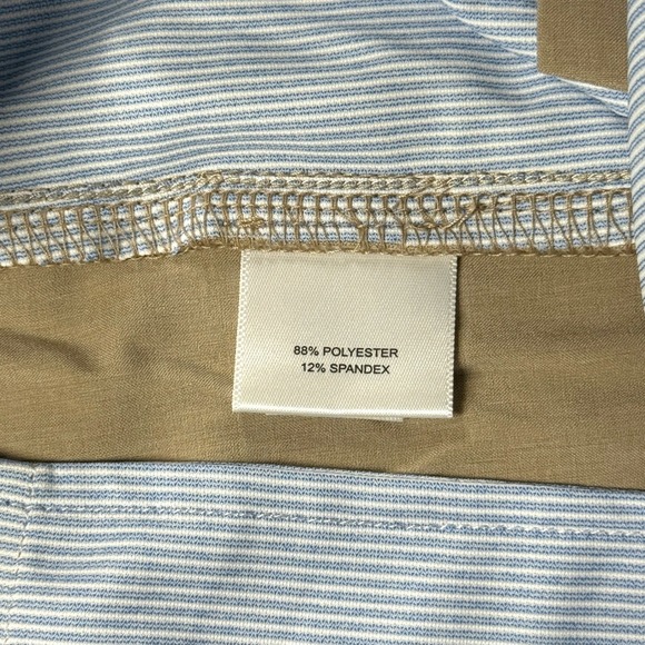 NWT Peter Millar Shackleford Performance Hybrid Short Mens Size 34 Khaki - $108 - Picture 7 of 14